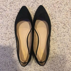 old navy womens black ballet flat size 10